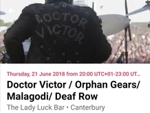 Deaf Row / Malagodi / Orphan Gears / Doctor Victor on Jun 21, 2018 [368-small]