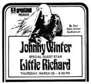 Johnny Winter / Little Richard on Mar 25, 1976 [376-small]