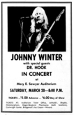 Johnny Winter / Dr Hook & The Medine Show on Mar 20, 1976 [377-small]
