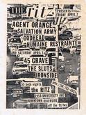 Agent Orange / Salvation Army / Godhead / Humaine Restrainte on Apr 2, 1982 [486-small]