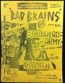 Bad Brains / Dischords / Skinhead Army on Mar 26, 1982 [518-small]