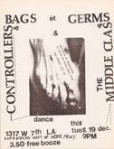 The Controllers / The Bags / The Germs / Middle Class on Dec 19, 1978 [520-small]