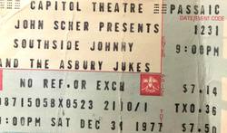 Southside Johnny & Asbury Jukes / Bruce Springsteen on Dec 31, 1977 [640-small]