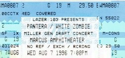 Pantera / White Zombie / Deftones on Aug 7, 1996 [801-small]