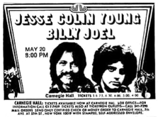 Jesse Colin Young / Billy Joel on May 20, 1974 [977-small]