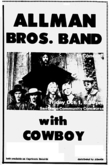Allman Brothers Band / Cowboy on Oct 1, 1971 [000-small]