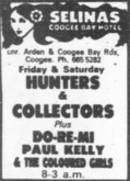 Hunters & Collectors / Do Re Mi / Paul Kelly and the Coloured Girls on Aug 2, 1985 [299-small]