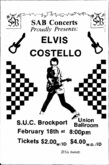 Elvis Costello & the Attractions / Willie Alexander and The BOOM BOOM Band on Feb 16, 1978 [309-small]