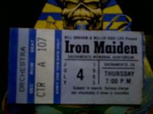 Iron Maiden / W.A.S.P on Jul 4, 1985 [372-small]