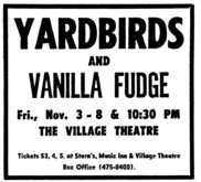 The Yardbirds / Vanilla Fudge on Nov 3, 1967 [436-small]