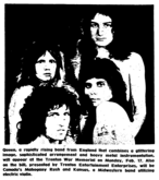 Queen / Mahogany Rush / Kansas on Feb 17, 1975 [447-small]