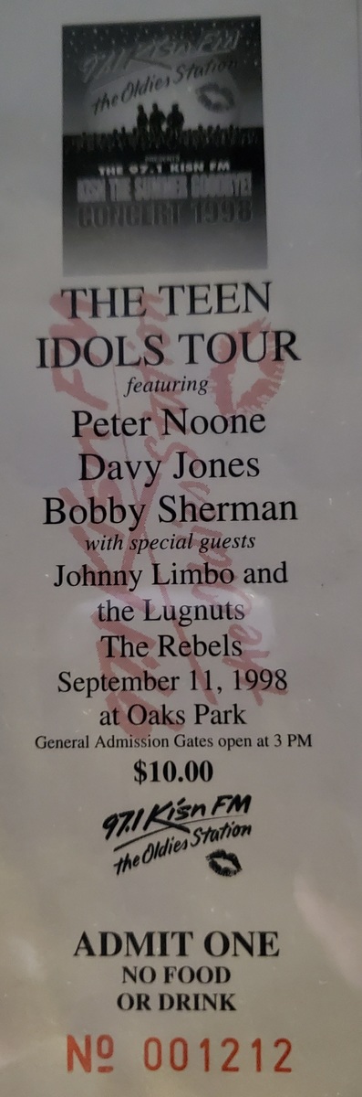Peter Noone Concert & Tour History (Updated for 2023 - 2024) | Concert