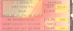 Anvil / Overkill on Oct 27, 1984 [680-small]