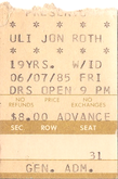 Uli Jon Roth / Electric Sun on Jun 7, 1985 [687-small]