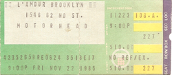 Motorhead on Nov 22, 1985 [691-small]
