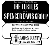 The Turtles / Spencer Davis Group on Aug 27, 1967 [704-small]