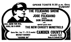 Jose Feliciano / New Christy Minstrels on Aug 4, 1969 [707-small]