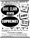 Dave Clark Five / The Kinks / The Supremes on Jun 19, 1965 [718-small]