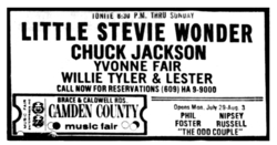 Stevie Wonder / Chuck Jackson / Yvonne Fair / Willie Tyler & Lester on Jul 22, 1968 [735-small]