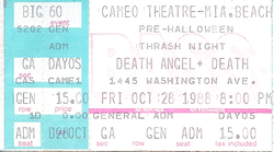 Death Angel / Death on Oct 28, 1988 [740-small]