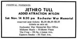 Jethro Tull / Mylon on Nov 14, 1970 [841-small]