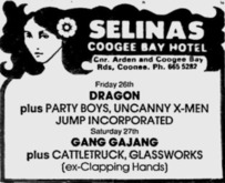 GangGajang / Cattletruck / Glassworks on Sep 27, 1986 [845-small]