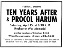 Ten Years After / Procol Harum on Apr 15, 1972 [903-small]
