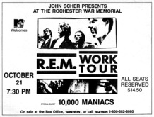 10,000 Maniacs / R.E.M. on Oct 21, 1987 [909-small]