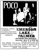 Poco / Emerson Lake and Palmer on May 15, 1971 [910-small]