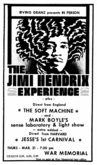 Jimi Hendrix / Soft Machine / Jesse's First Carnival on Mar 21, 1968 [915-small]