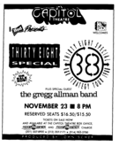 .38 Special / Gregg Allman Band on Nov 23, 1988 [961-small]