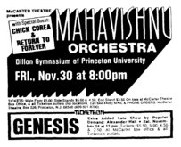 mahavishnu orchestra / Return to Forever on Nov 30, 1973 [979-small]