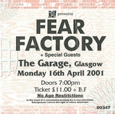 Fear Factory / Kill II This on Apr 16, 2001 [997-small]