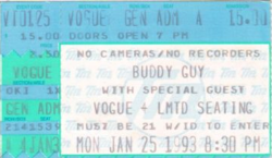 Buddy Guy on Jan 25, 1993 [174-small]