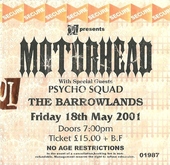 Motorhead / Psycho Squad on May 18, 2001 [331-small]