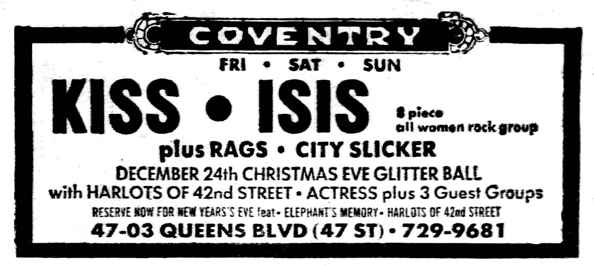 Concert History of The Coventry Concert Archives