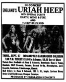 Earth Wind & Fire / Tucky Buzzard / Uriah Heep on Sep 27, 1973 [622-small]