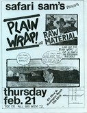 Plain Wrap / Raw Material on Feb 21, 1985 [815-small]