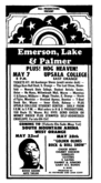 Emerson Lake and Palmer / Hog Heaven on May 7, 1971 [842-small]