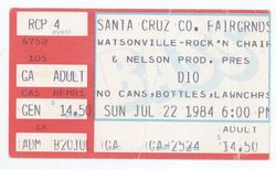 Dio / Whitesnake / The Monsters on Jul 22, 1984 [857-small]
