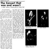 Johnny Winter / The J. Geils Band on Mar 19, 1971 [870-small]
