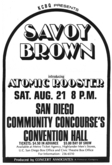 savoy brown / Atomic Rooster on Aug 21, 1971 [880-small]