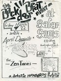 April Danielle / The Zentones / The Abscess Group on Mar 22, 1985 [098-small]