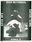 Raw Material / Mirror Image / Sapadilla / Soi Disant on Apr 5, 1985 [102-small]