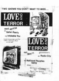 The Fad / Havana / Love and Terror / Infalable You on Apr 24, 1985 [115-small]