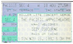 Ozzy Osbourne / Sepultura / Black Sabbath on Nov 14, 1992 [786-small]