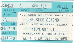 Midnight Oil / Balaam & The Angel on Apr 19, 1988 [794-small]
