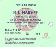 PJ Harvey / Moris Tepper on Sep 26, 2001 [133-small]