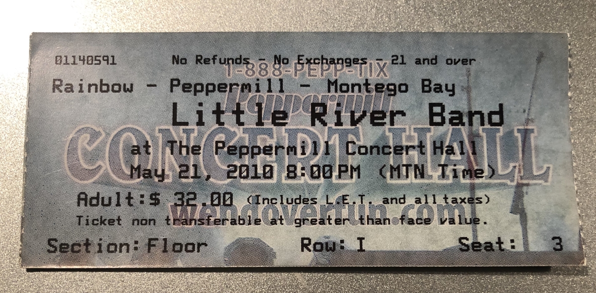 Concert History of Peppermill Concert Hall West Wendover, Nevada