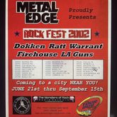 Dokken / Ratt / Warrant / Firehouse / LA Guns on Aug 10, 2002 [483-small]